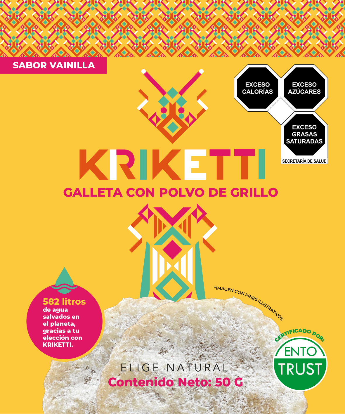 Galleta Vainilla - 50 g
